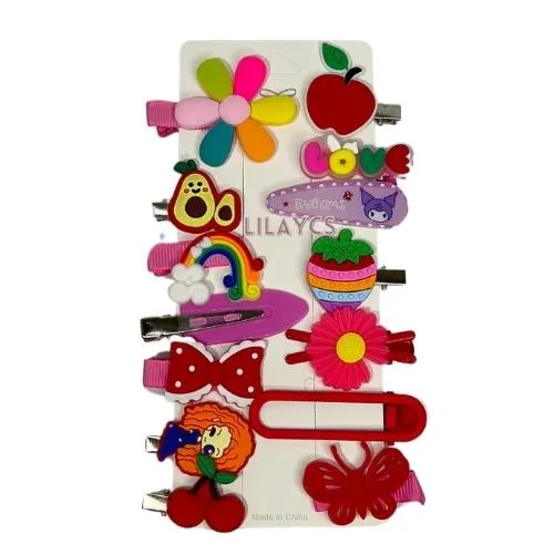 1 Set Baby Hair Clips Hairpin Barrettes for Girls