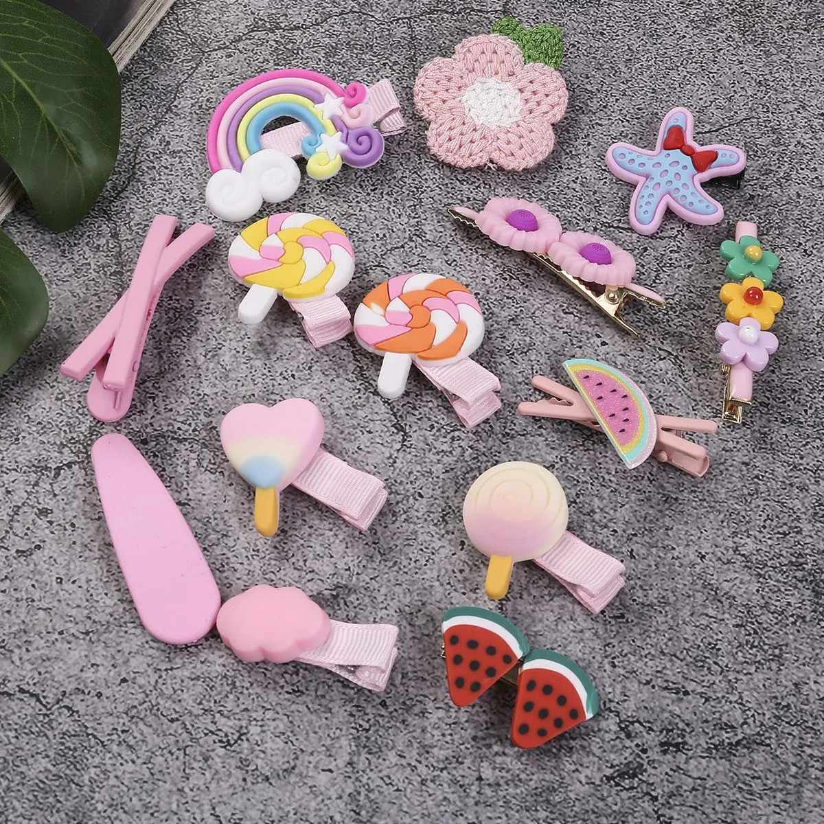 1 Set Baby Hair Clips Hairpin Barrettes for Girls