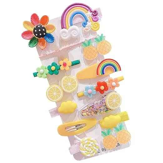1 Set Baby Hair Clips Hairpin Barrettes for Girls