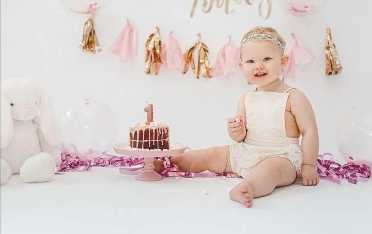 1 Year Old Sparkle Headband