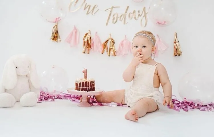 1 Year Old Sparkle Headband