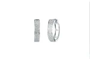 1/4 ctw Diamond Hoop Earrings