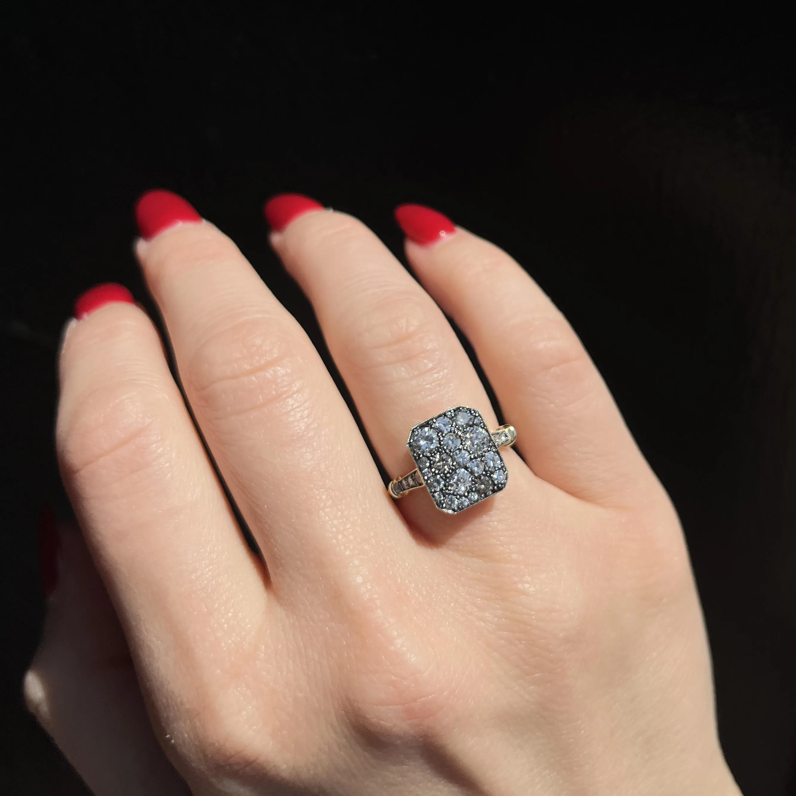 14K Yellow Gold 1.25 CTW Diamond Ring