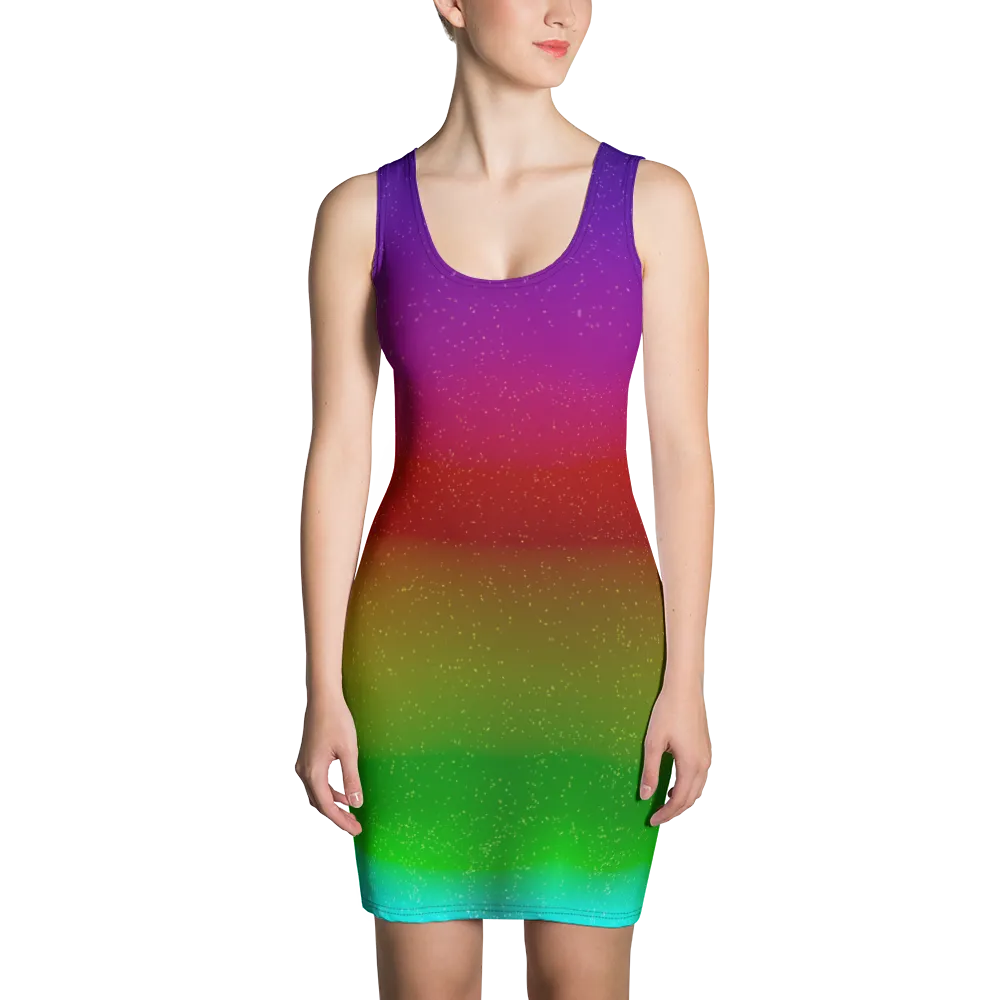 #1a082a00 - Gritty Girl Orb 694088 - ALTINO Fitted Dress - Gritty Girl Collection