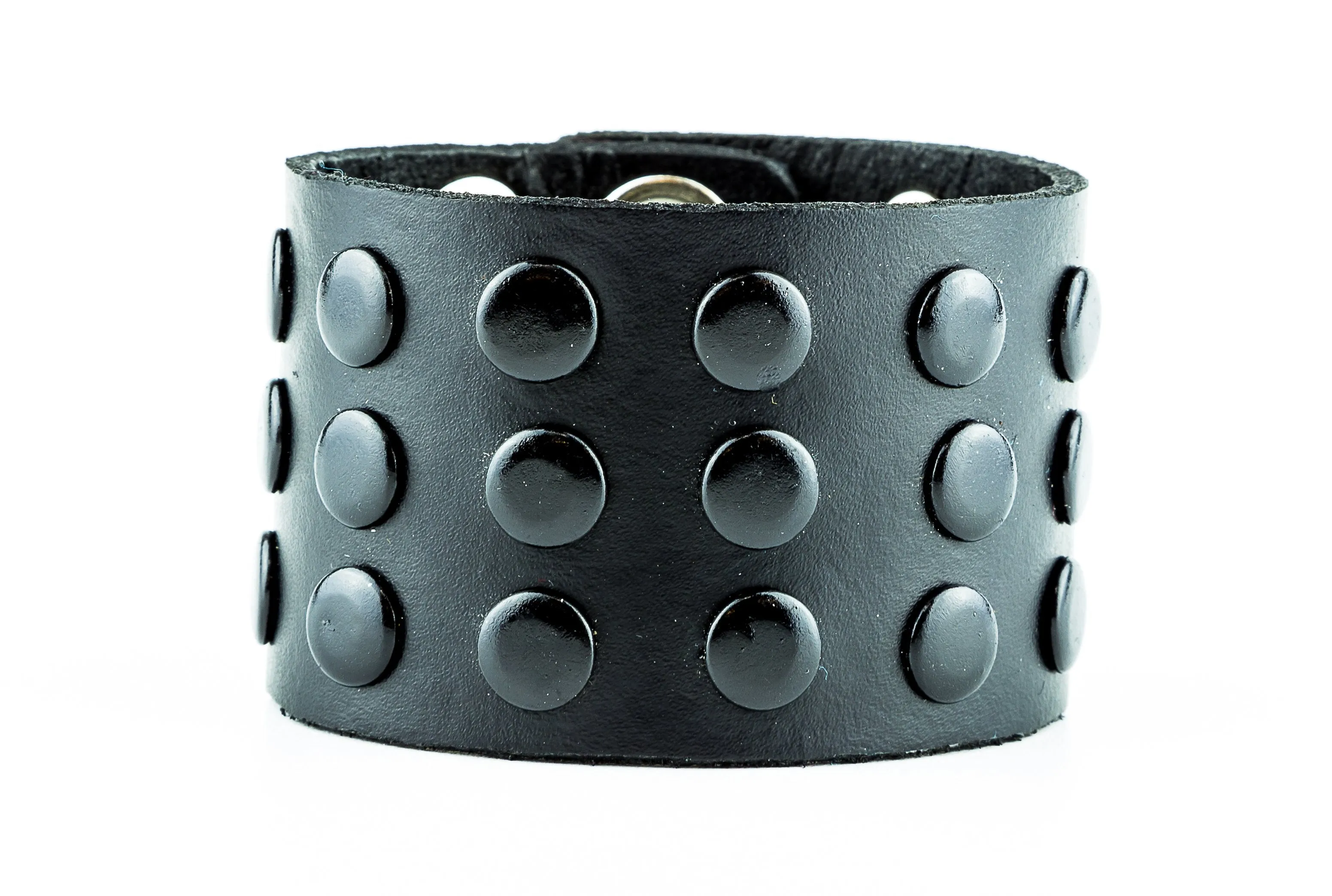 3 Row Rivet Bracelet