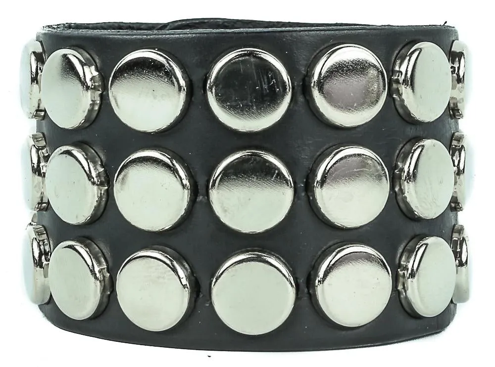 3 Row Rivet Bracelet