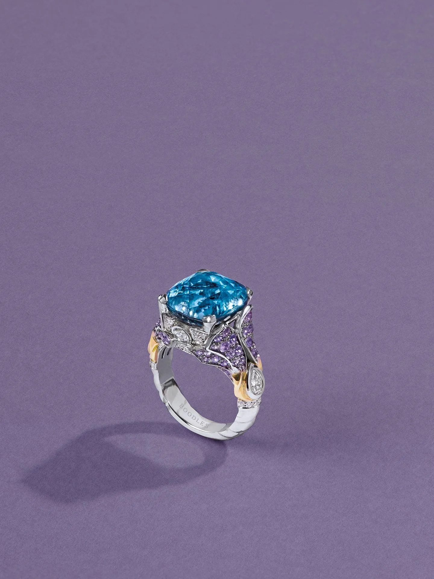 A Family Journey Lake Como Aquamarine Ring