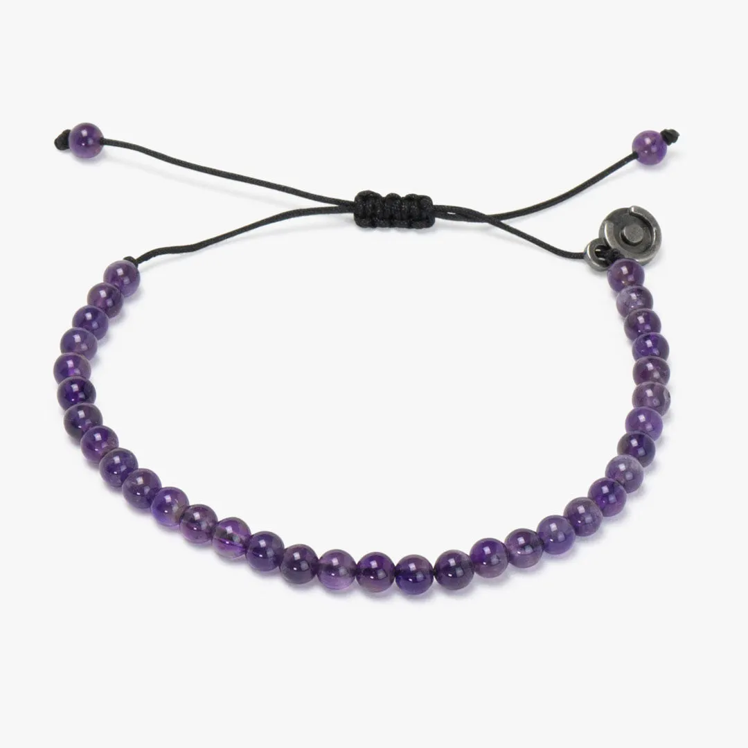 Amethyst bracelet