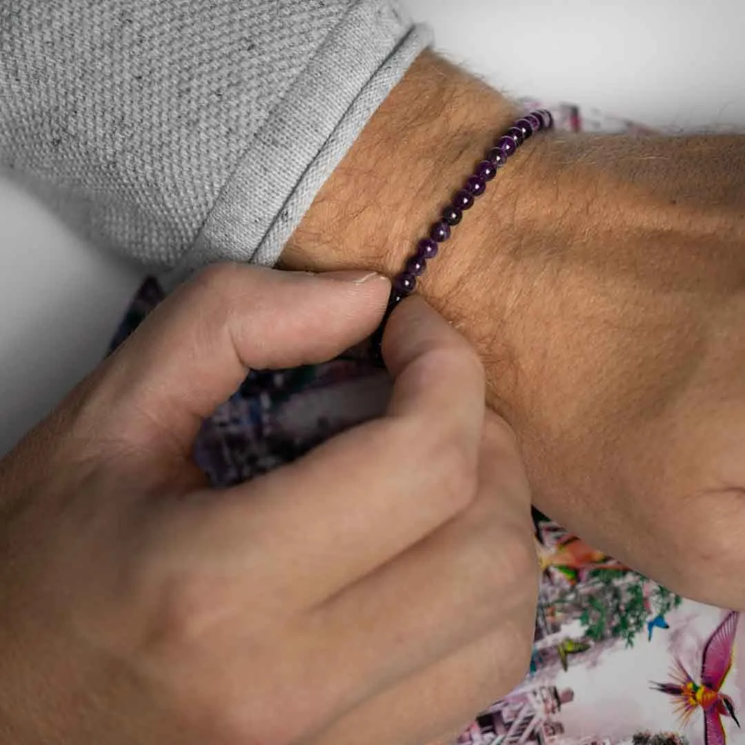 Amethyst bracelet