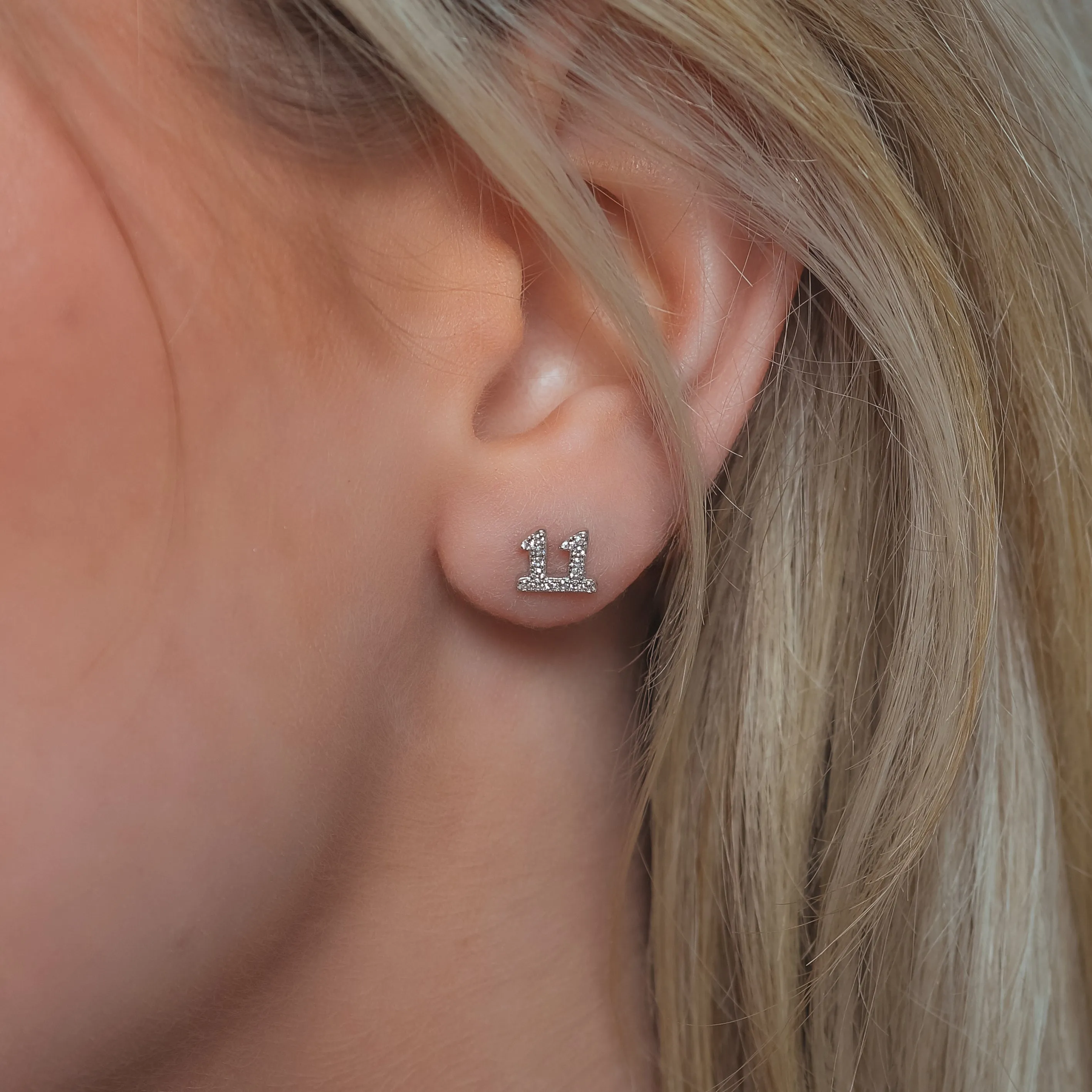 Angel Numbers 11:11 Gift Set | Necklace & Stud Earrings | 925 Sterling Silver