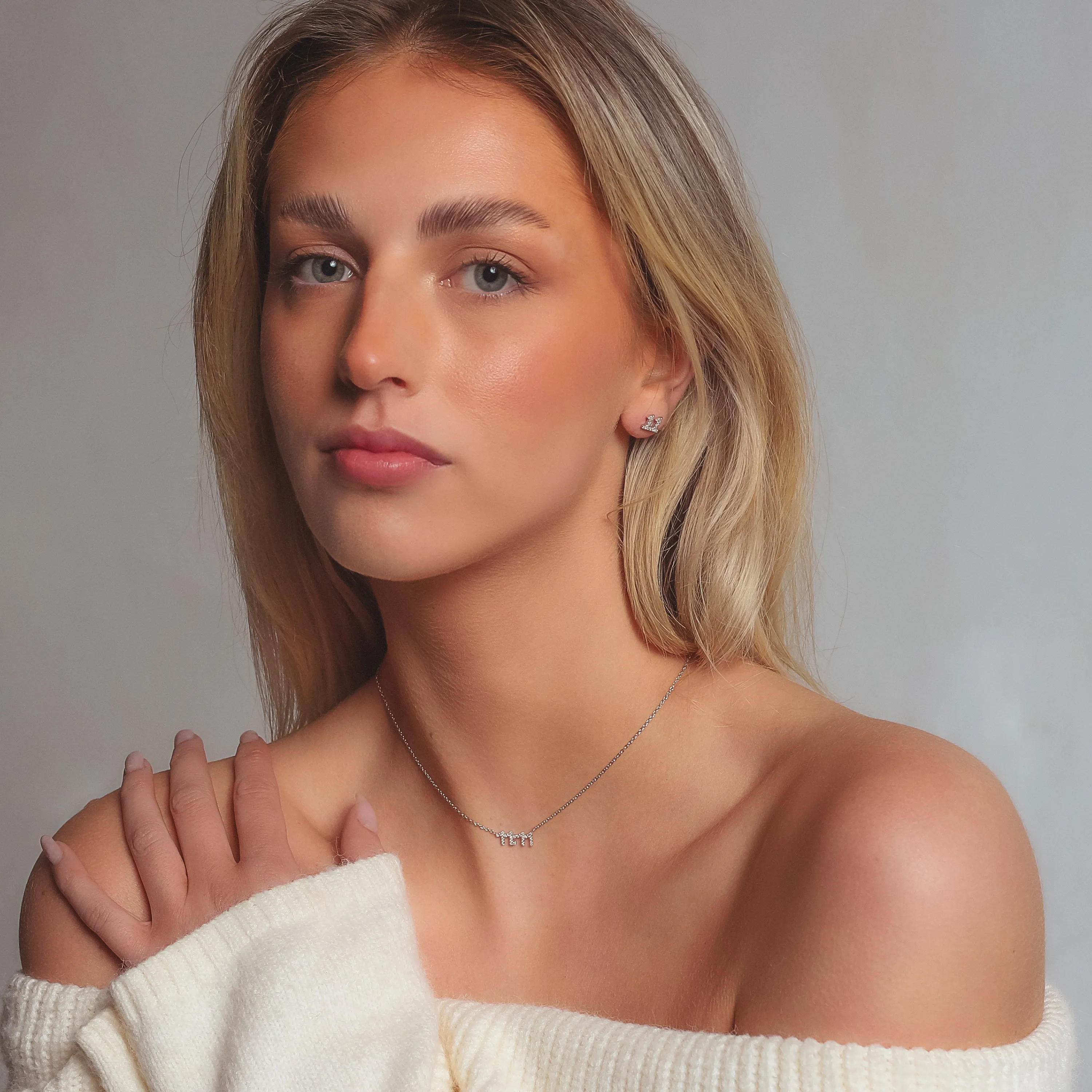 Angel Numbers 11:11 Gift Set | Necklace & Stud Earrings | 925 Sterling Silver