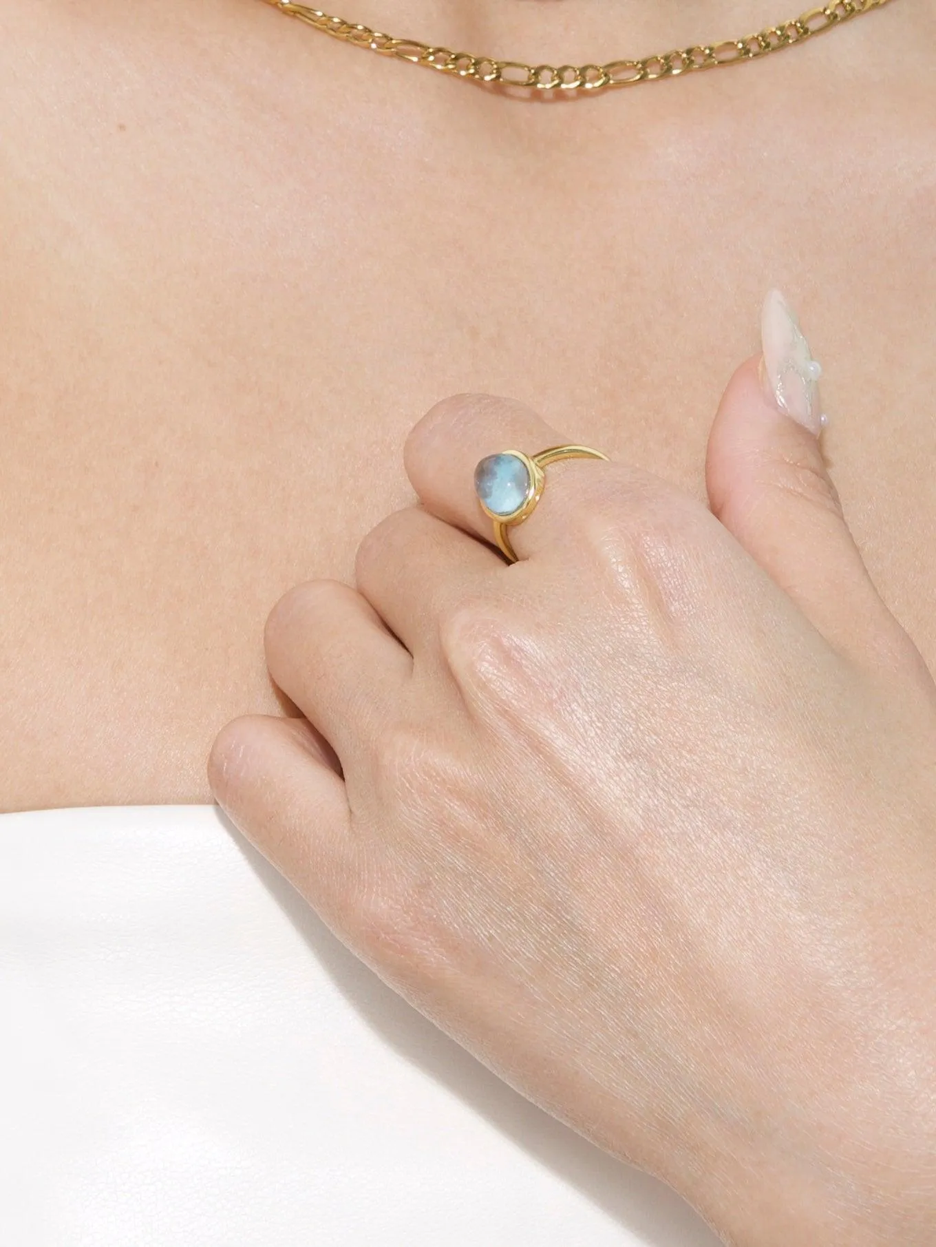 Aquamarine Ring