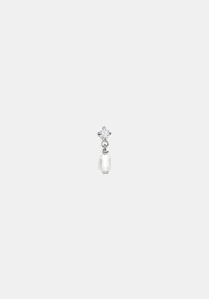 Aspen Mini Drop Earring - Single - Silver