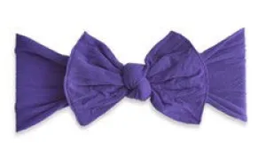 Baby Bling Ultraviolet Classic Knot Headband