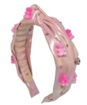 Bari Lynn 3D Pink Gummy Bear Headband