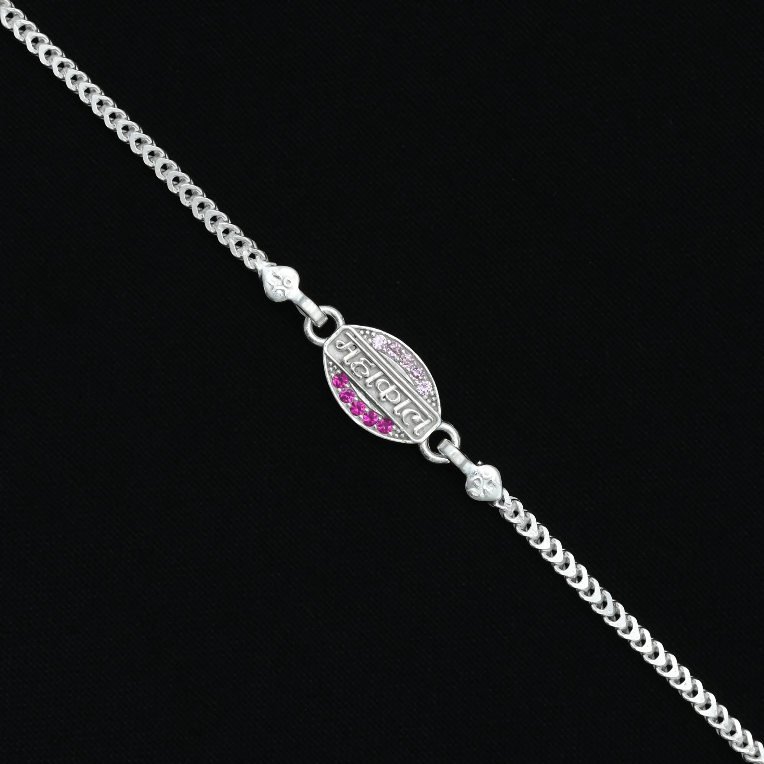 Beautiful Sterling Silver Mahakal Bracelet Unique Design