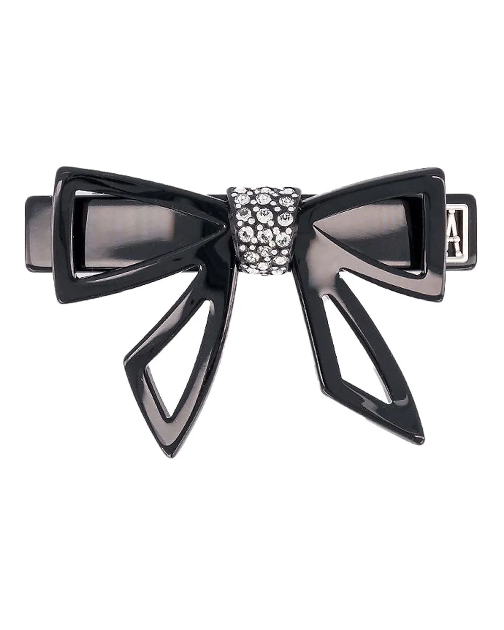 Black A L’Infini Bow Hair Barrette