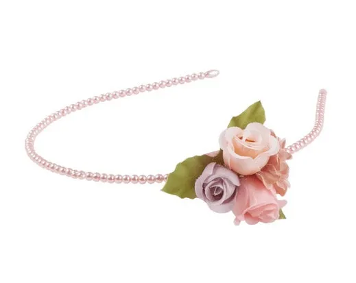 Boutique Pearls and Twirls Headband