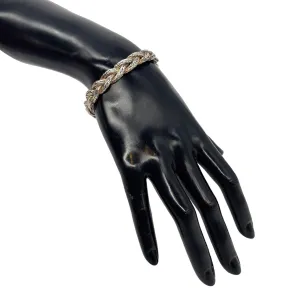 BRACELET Sterling Silver Braided