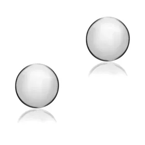 Button Stud Earrings