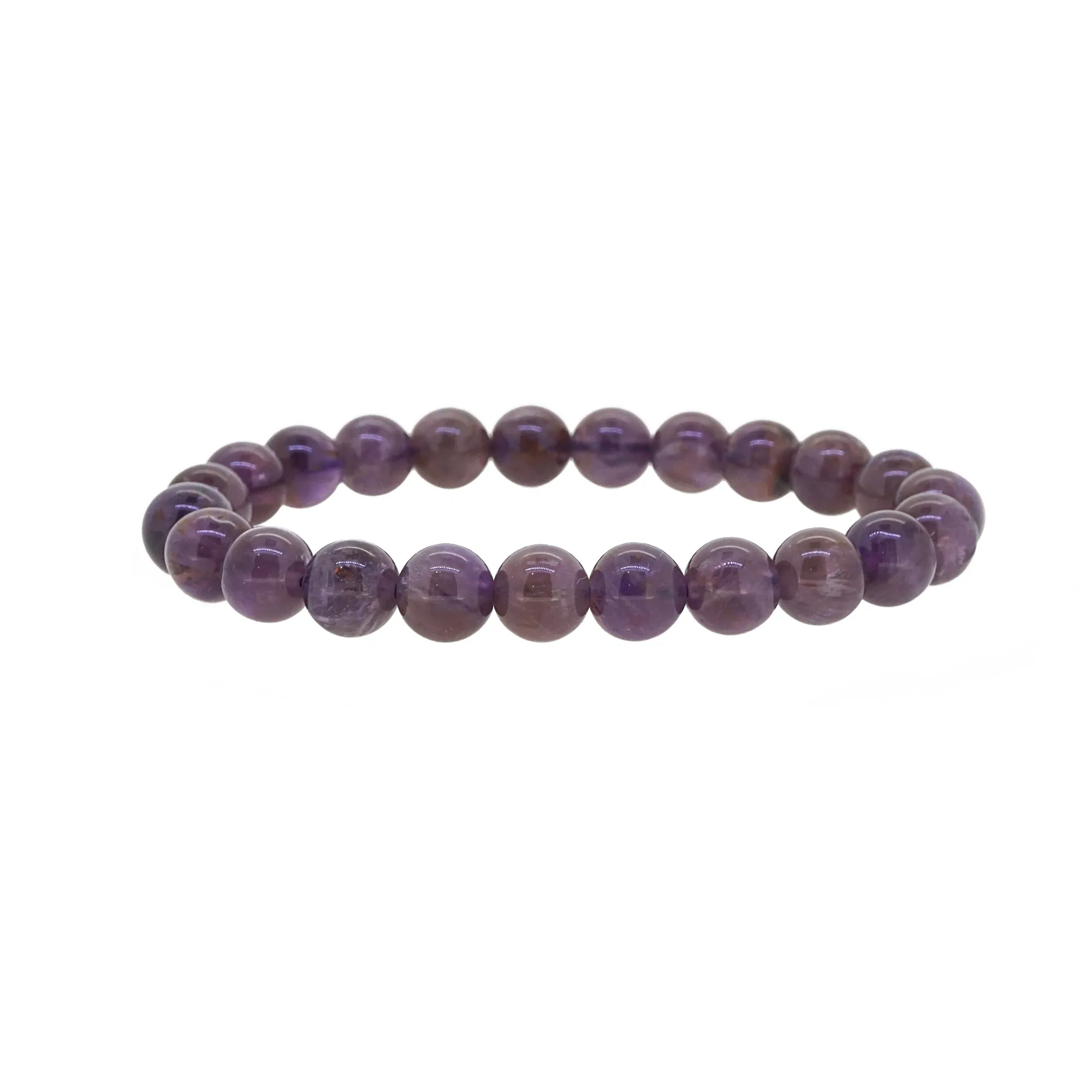 Cacoxenite - Amethyst 8mm