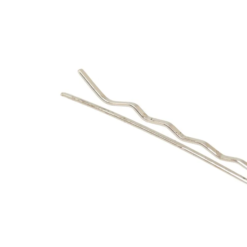 Chanel Cocomark Flowers Hairpin Silver Pink Metal Lady Chanel