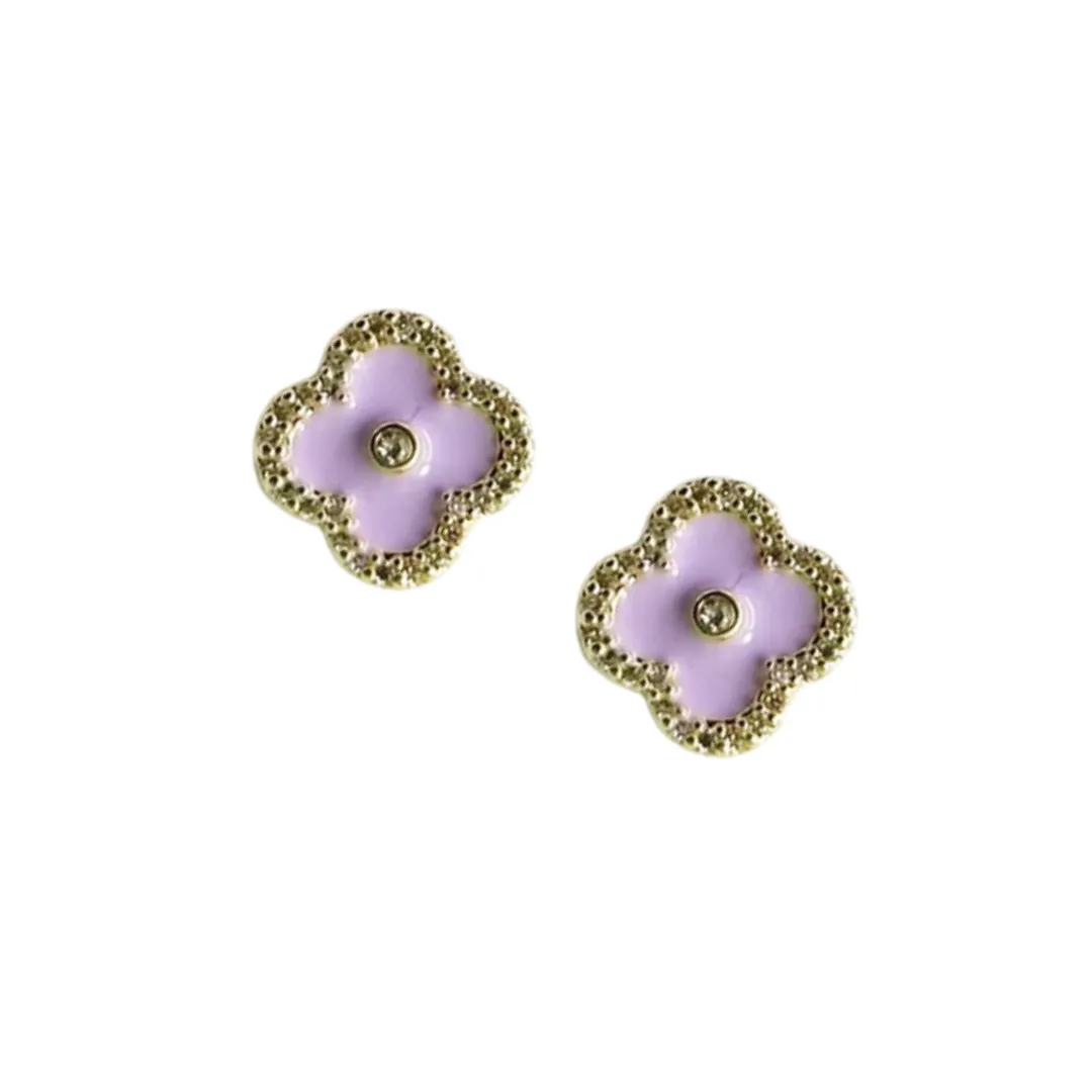 Chloe Stud Lavender