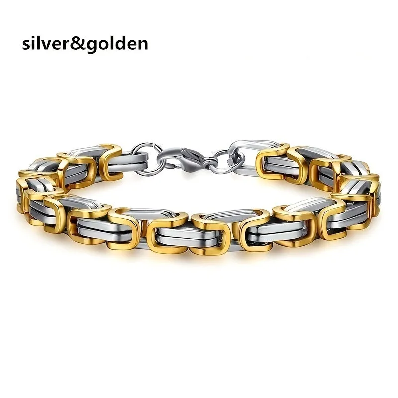 Classic Fashion Stainless Steel Bracelet for Men | Chain