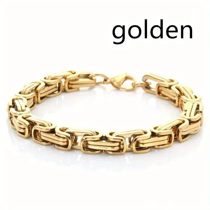 Classic Fashion Stainless Steel Bracelet for Men | Chain
