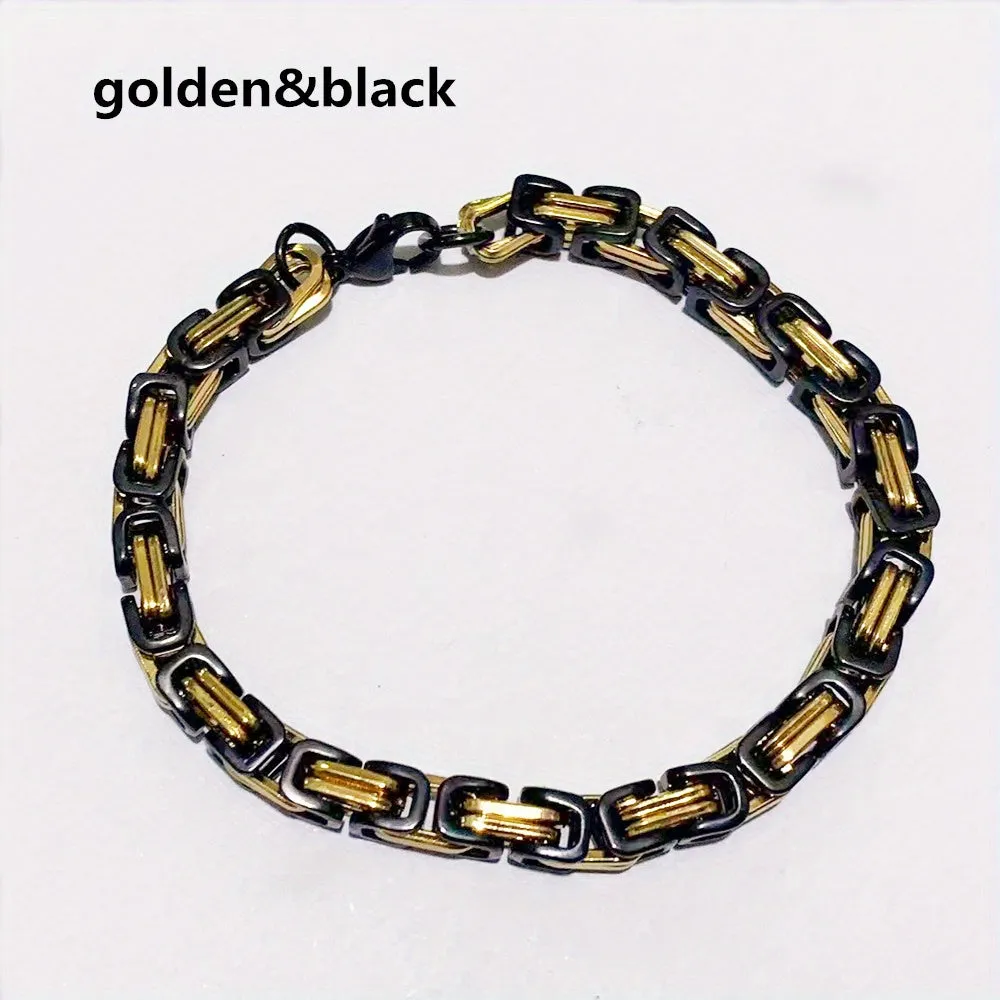 Classic Fashion Stainless Steel Bracelet for Men | Chain