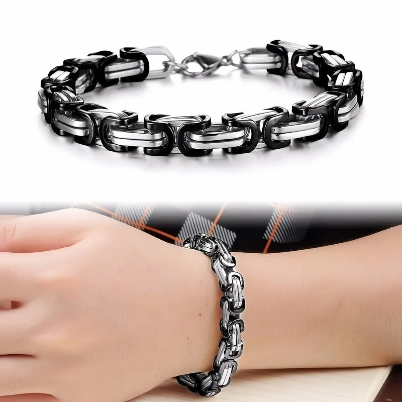 Classic Fashion Stainless Steel Bracelet for Men | Chain