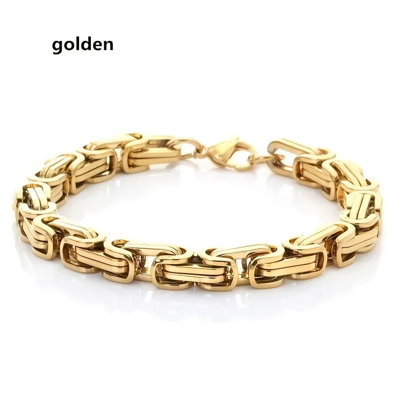 Classic Fashion Stainless Steel Bracelet for Men | Chain