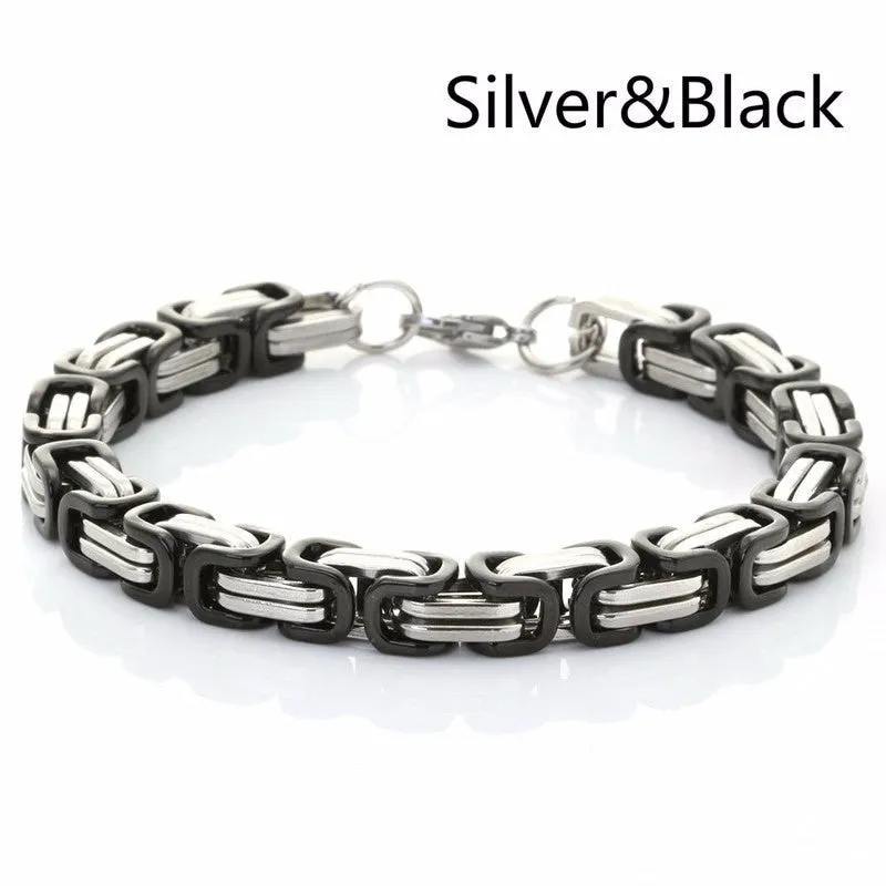 Classic Fashion Stainless Steel Bracelet for Men | Chain