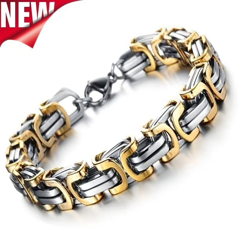 Classic Fashion Stainless Steel Bracelet for Men | Chain
