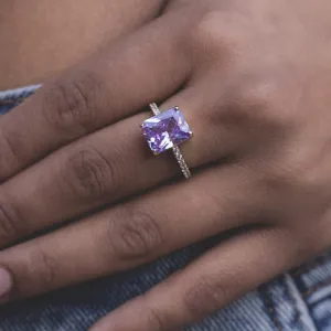 Cocktail Ring in Purple