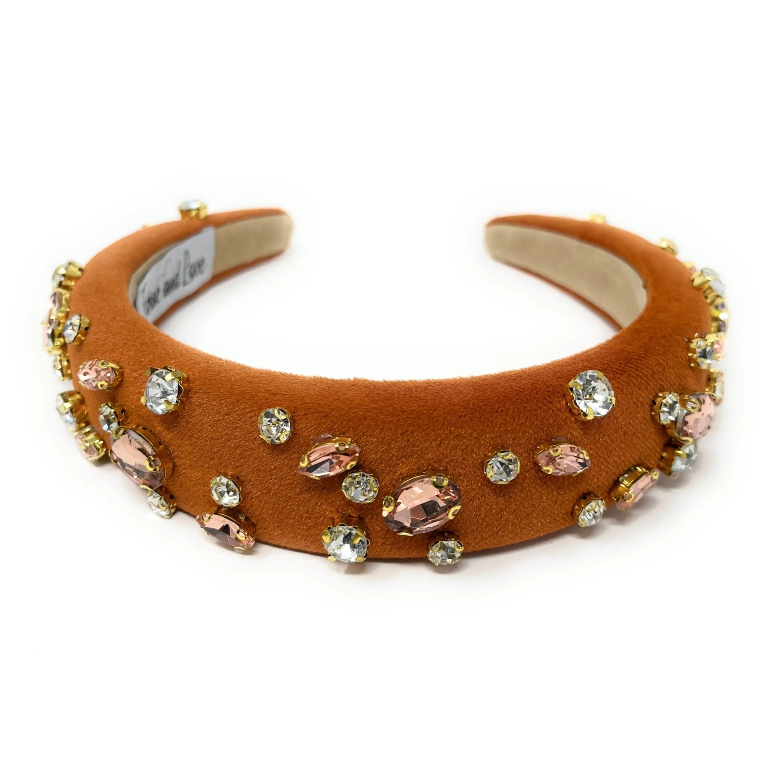 Copper Padded Baroque Headband