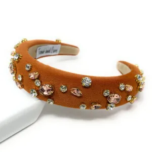 Copper Padded Baroque Headband