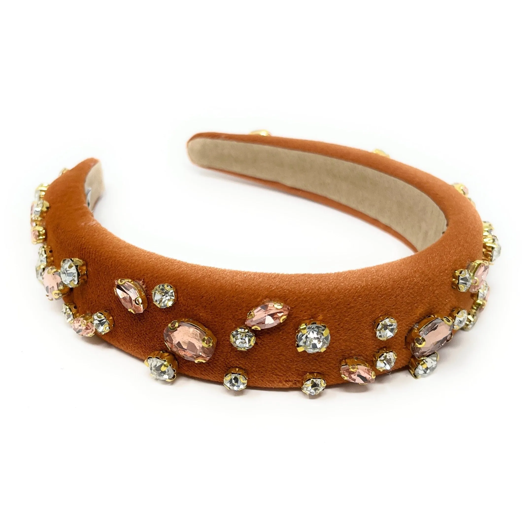 Copper Padded Baroque Headband
