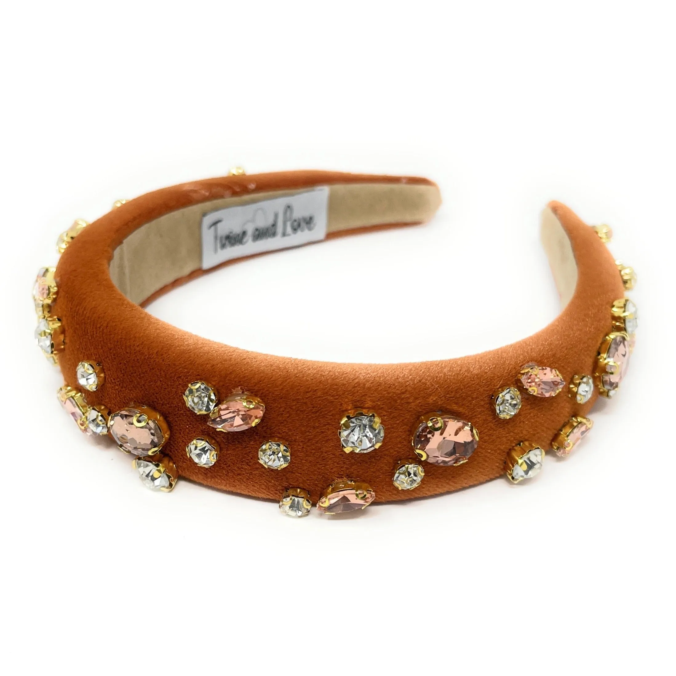 Copper Padded Baroque Headband