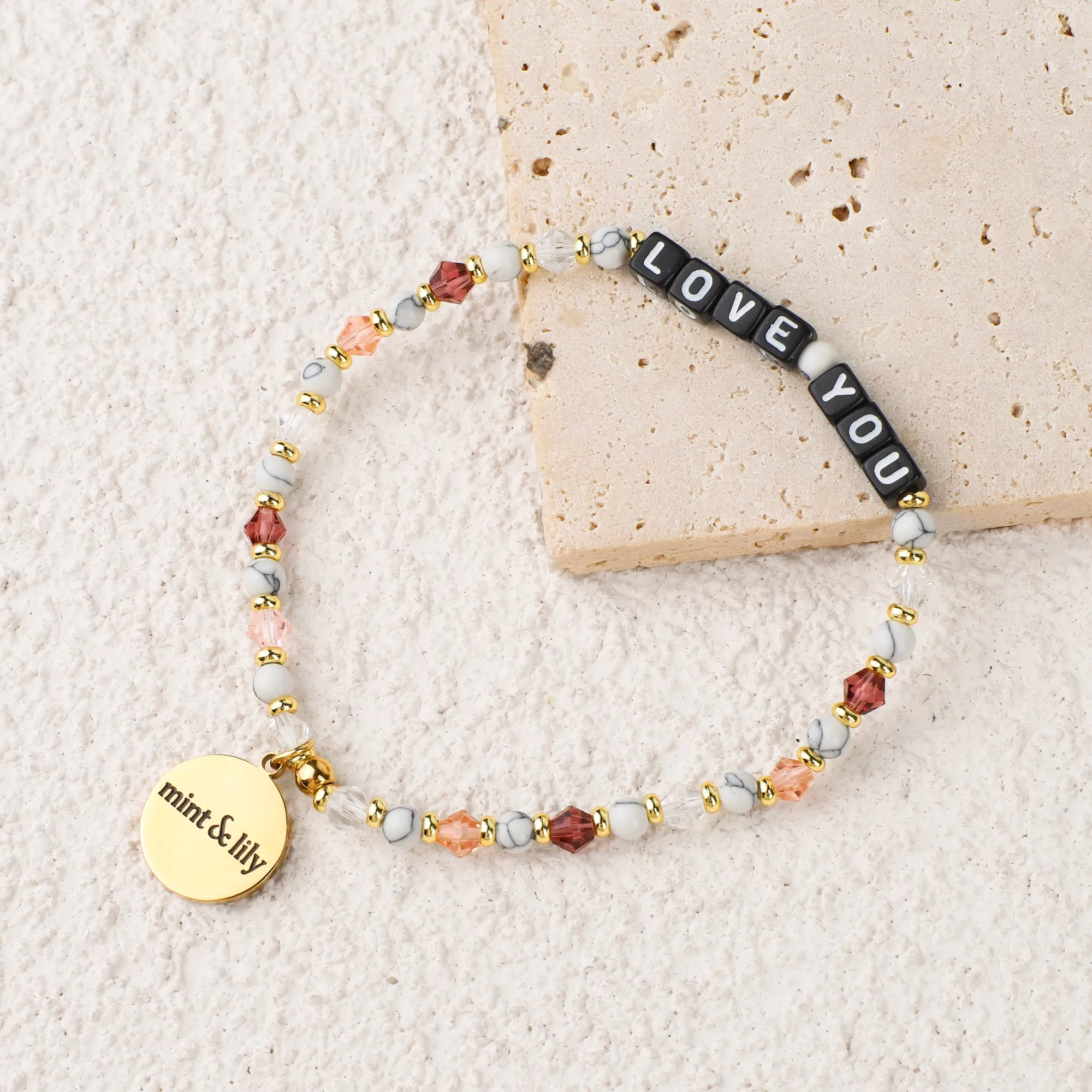 Custom Amethyst Dreams Friendship Bead Bracelet