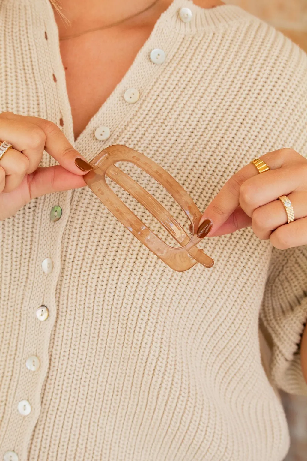 Cutout Rectangle Clip