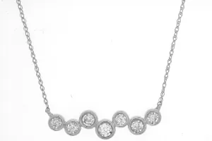 Diamond Zig Zag Necklace