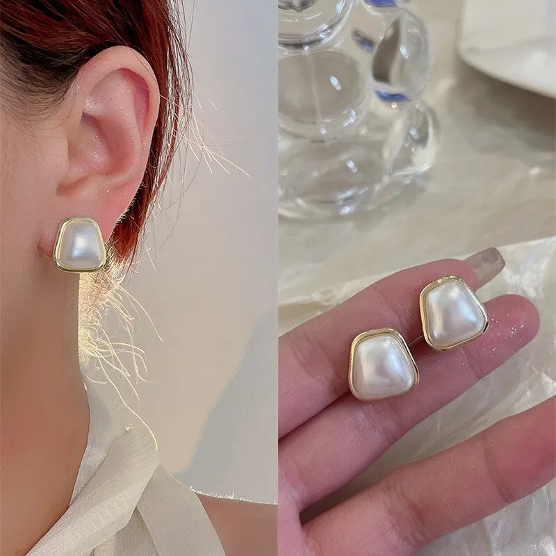 Earrings with Clips Without Holes Korean Style Ear Rings for Women Luxury Women Jewellery 2022 Fake Ear Piercing Trend Gift 2022