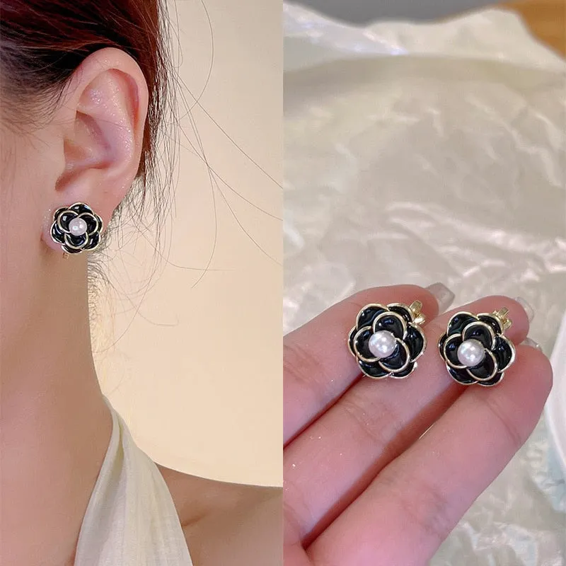 Earrings with Clips Without Holes Korean Style Ear Rings for Women Luxury Women Jewellery 2022 Fake Ear Piercing Trend Gift 2022