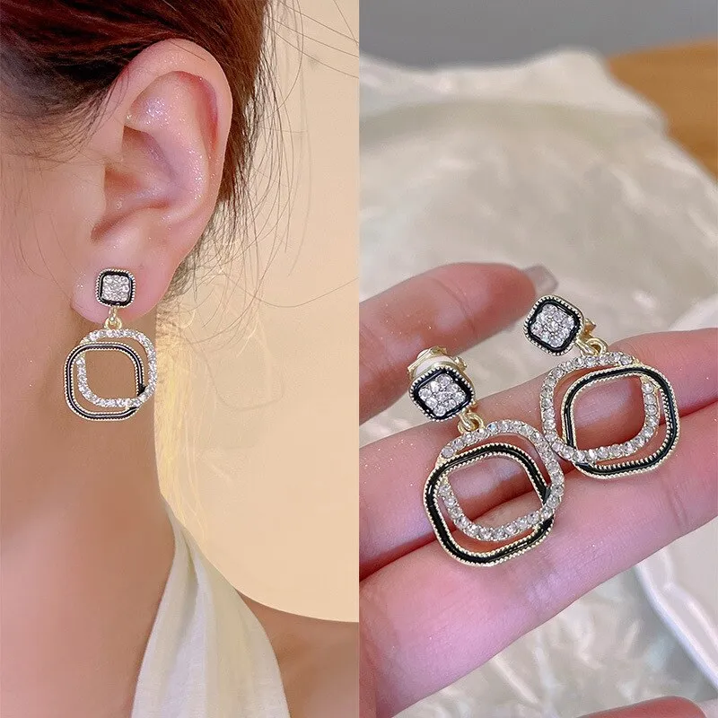 Earrings with Clips Without Holes Korean Style Ear Rings for Women Luxury Women Jewellery 2022 Fake Ear Piercing Trend Gift 2022
