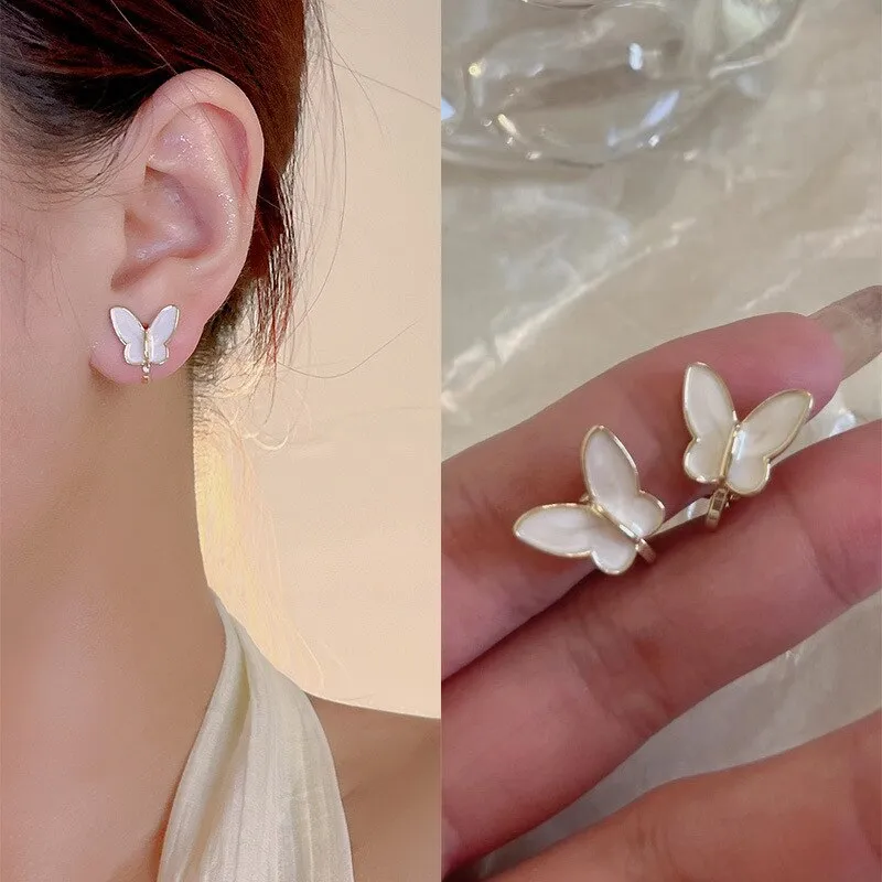 Earrings with Clips Without Holes Korean Style Ear Rings for Women Luxury Women Jewellery 2022 Fake Ear Piercing Trend Gift 2022