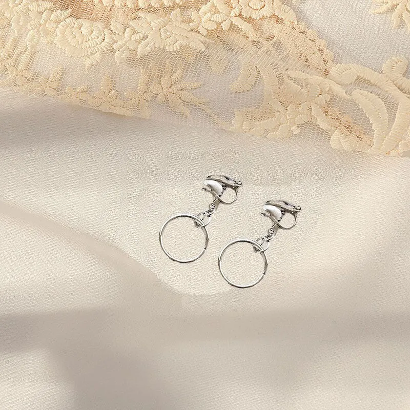 Earrings with Clips Without Holes Korean Style Ear Rings for Women Luxury Women Jewellery 2022 Fake Ear Piercing Trend Gift 2022