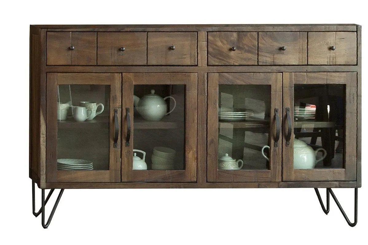 Granville Parota Hairpin Console Cabinet - 68"