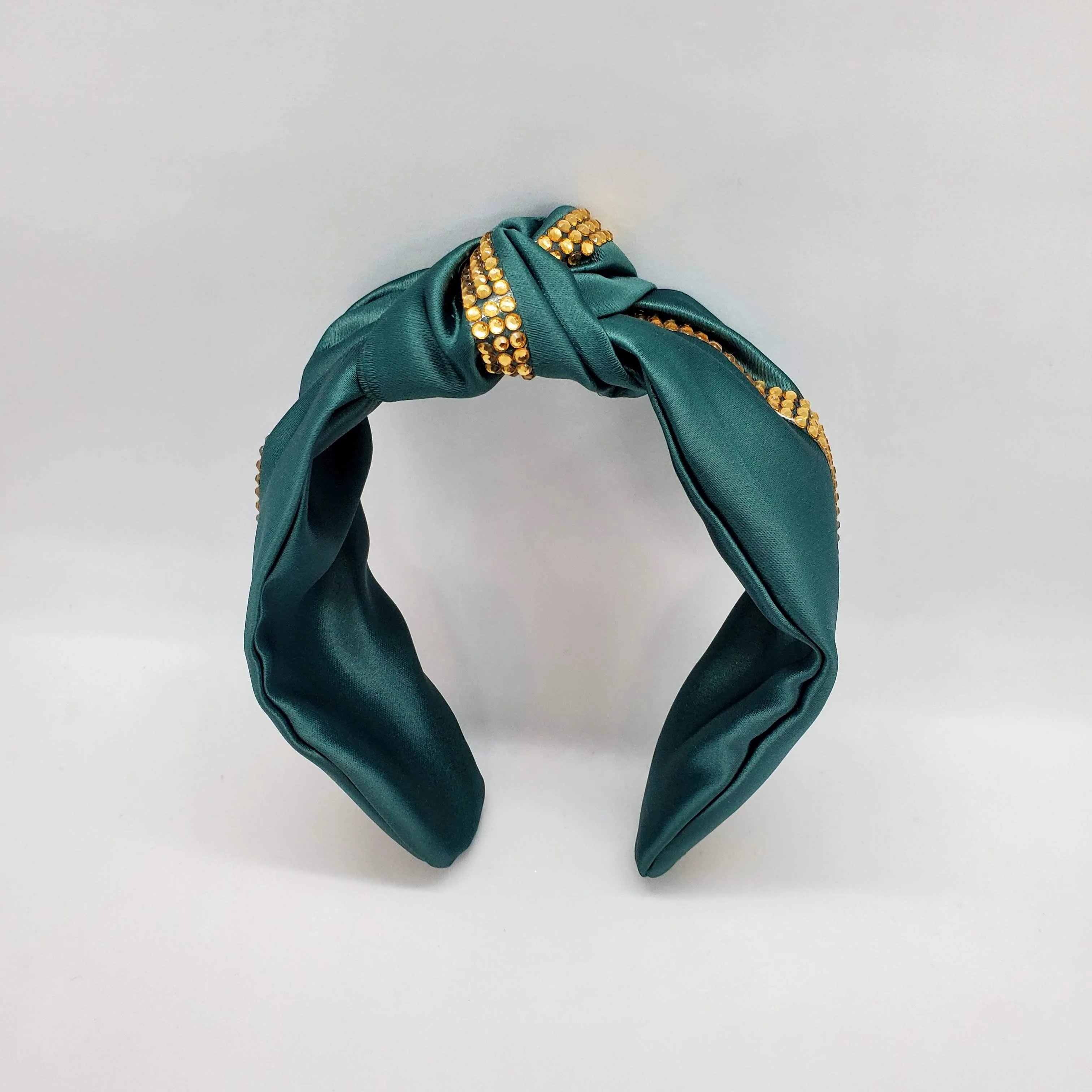 Green Knotted Headband