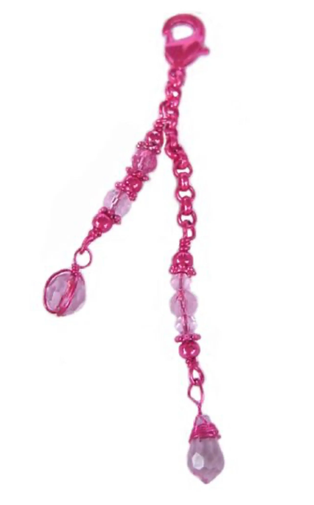 Hair Twister Pink Rainbow - 6" Mini Hair Wrap